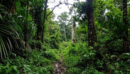 Ominous Amazonian Jungle with Tribal Curses and Natural Horror