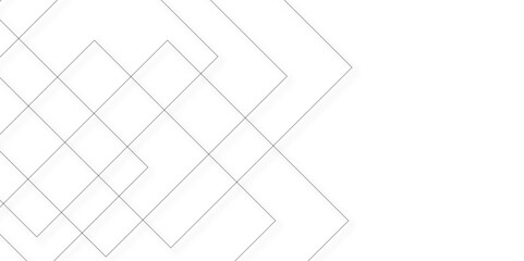 Obraz premium Modern geometrical dynamic and seamless abstract white background. Abstract luxury golden geometric square and random lines on transparent background. used as wallpaper, business card, banner, poster,