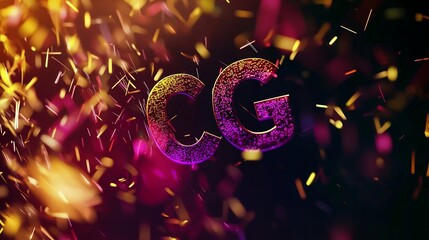 CG Text with Dynamic Title Animation/ダイナミックなタイトルアニメーション：CGテキスト4