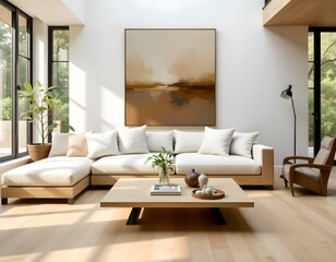 Modern Living Room Interior