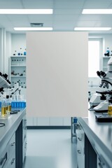 Lab with a white board on the wall