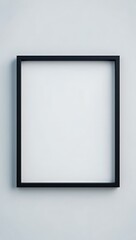 Black frame mockup on wall minimalist background, background, wallpaper hd, photo background, ,  images,  photos, vertical,  isolated assets, south asian indigenous hispanic or latinx illustration, 
