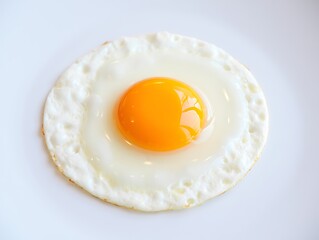 Perfectly Fried Egg Sunny-Side Up Breakfast Delight