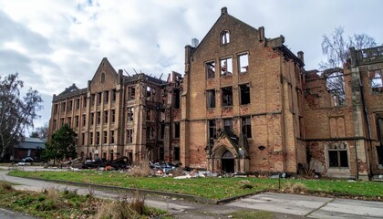 Tragic Destruction of Historic University Campus Building