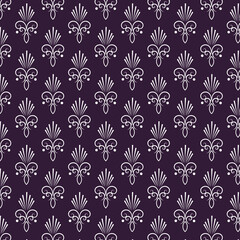seamless pattern with flowers