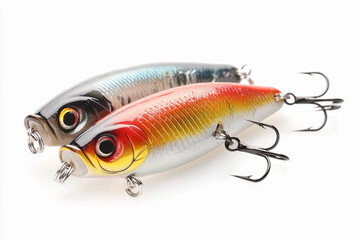 High-quality fishing bait lures for angling enthusiasts Generative AI