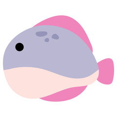 Fish Flat Illustration