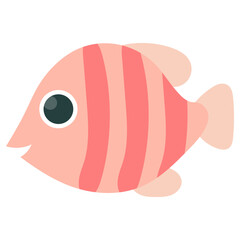 Fish Flat Illustration