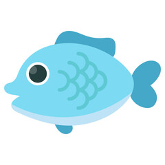 Fish Flat Illustration