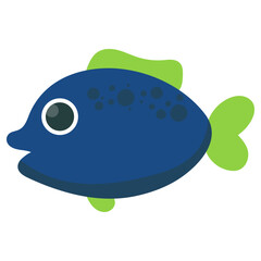 Fish Flat Illustration