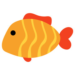 Fish Flat Illustration
