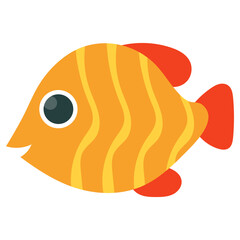 Fish Flat Illustration