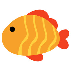 Fish Flat Illustration