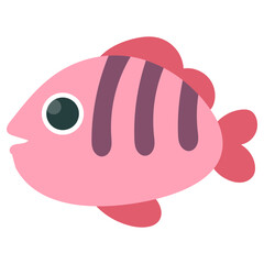 Fish Flat Illustration
