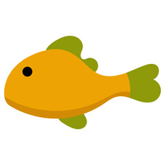 Fish Flat Illustration