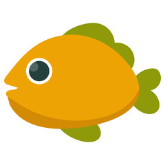 Fish Flat Illustration