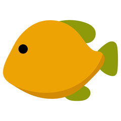 Fish Flat Illustration