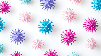 design virus on white background
