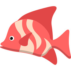 Fish Flat Illustration