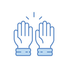 Dua Icon vector stock illustration