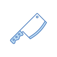 Butcher knife Icon vector stock illustration