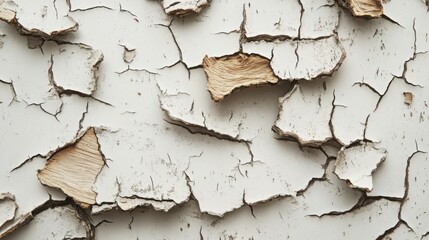 Flat luxury eco-texture background with close-up bark fragments laid over a smooth pale surface, minimal earthy palette, elevated natural look