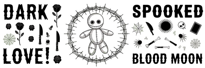 SILHOUETTE HALLOWEEN, halloween silhouette bundle, halloween bundle, halloween, pumpkin, vector, cat, icon, set, ghost, bat, holiday, illustration, witch, cartoon, autumn, design, spider, silhouette, 