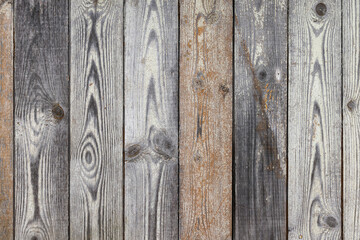 Rustic close-up of weathered wooden planks. Background photo texture