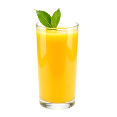 Summer juice isolated on transparent background perfect for a hot day.
