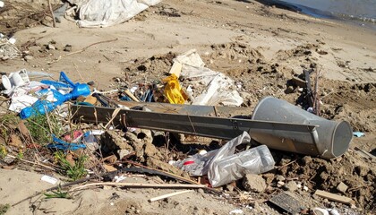 Pollution Cleanup Operation for Ecological Restoration in Ruined Area