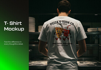 White T-shirt Mockup