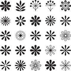 Flower Icon SVG – Simple Botanical Silhouette for Design Use

Minimal Floral Symbol – Elegant Vector for Decor and Logos

Botanical Icon Bundle – Line Art Flowers for Digital Projects

Stylized Bloom 