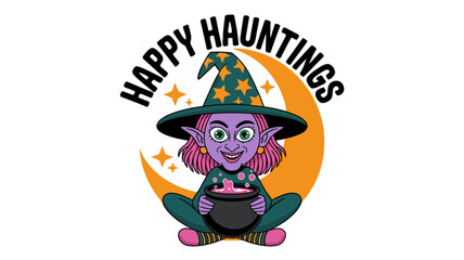 vector, illustration, halloween, art, design, holiday, cartoon, card, party, poster, celebration, woman, birthday, symbol, vintage, animal, text, icon, invitation, boy, child, people, fun, music, face