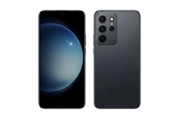 Sleek Smartphone Mockup: Front & Back Camera Technology Showcase