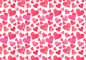 ハートの背景イラスト