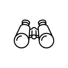 Binoculars Icon Illustration