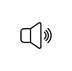 Speaker Icon Volume Control Symbol