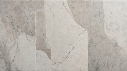 Intricate arrangement of natural stone tiles with varying sizes and textures creating a neutral patterned surface
