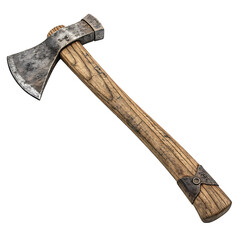 axe isolated on white background