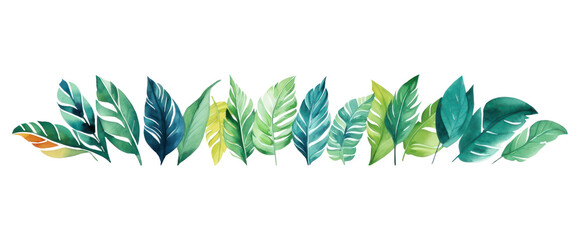 Obraz premium PNG Tropical leaves plant leaf