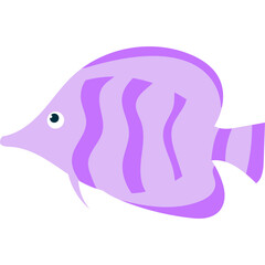 Fish Flat Illustration