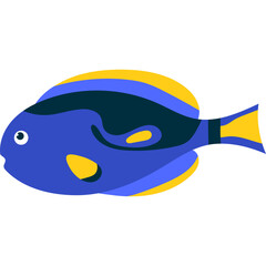 Fish Flat Illustration