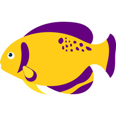 Fish Flat Illustration