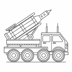 truck silhouette vector