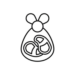 Meat Distribution Icon vector stock illustration