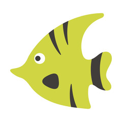 Fish Flat Illustration