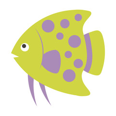 Fish Flat Illustration