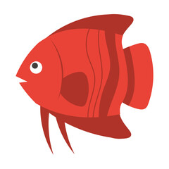 Fish Flat Illustration
