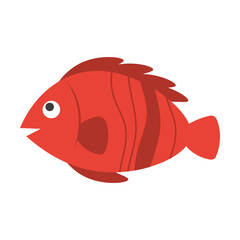 Fish Flat Illustration