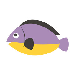 Fish Flat Illustration